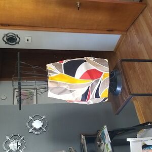 Mid-calf tan with yellow and red and cream design Worthington size 10